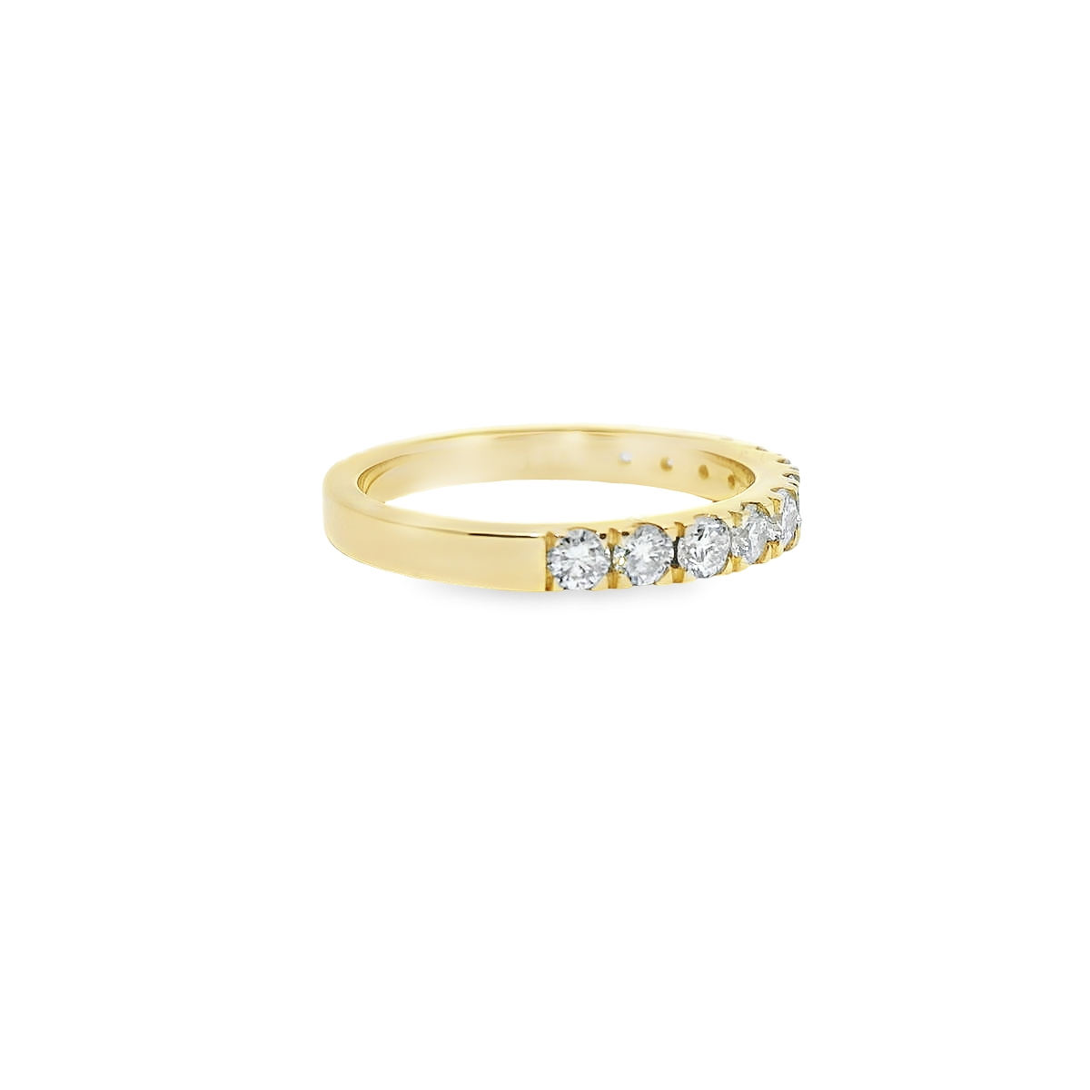 0.75ct Lab-Grown Diamond Wedding Band in 14K Gold