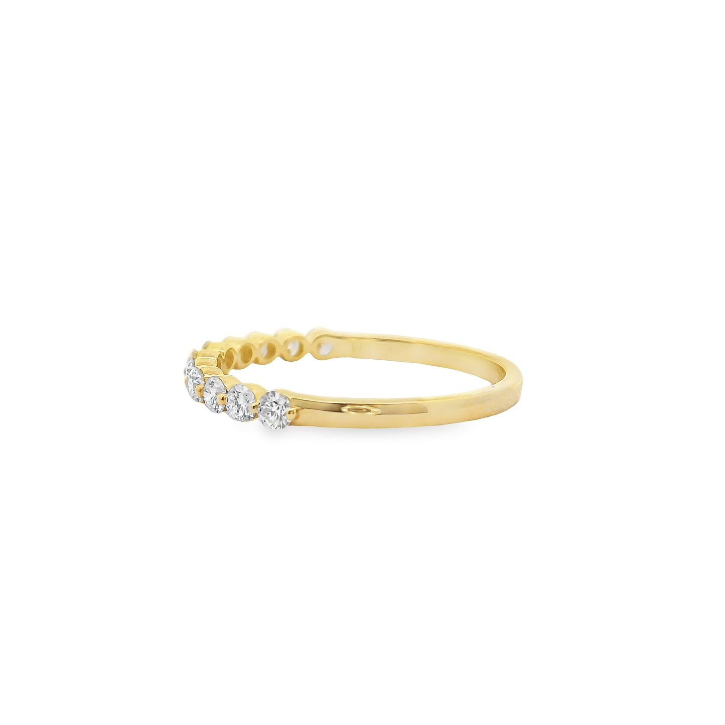 0.50ct Lab-Grown Round-Cut Diamond Ring in 14K Gold