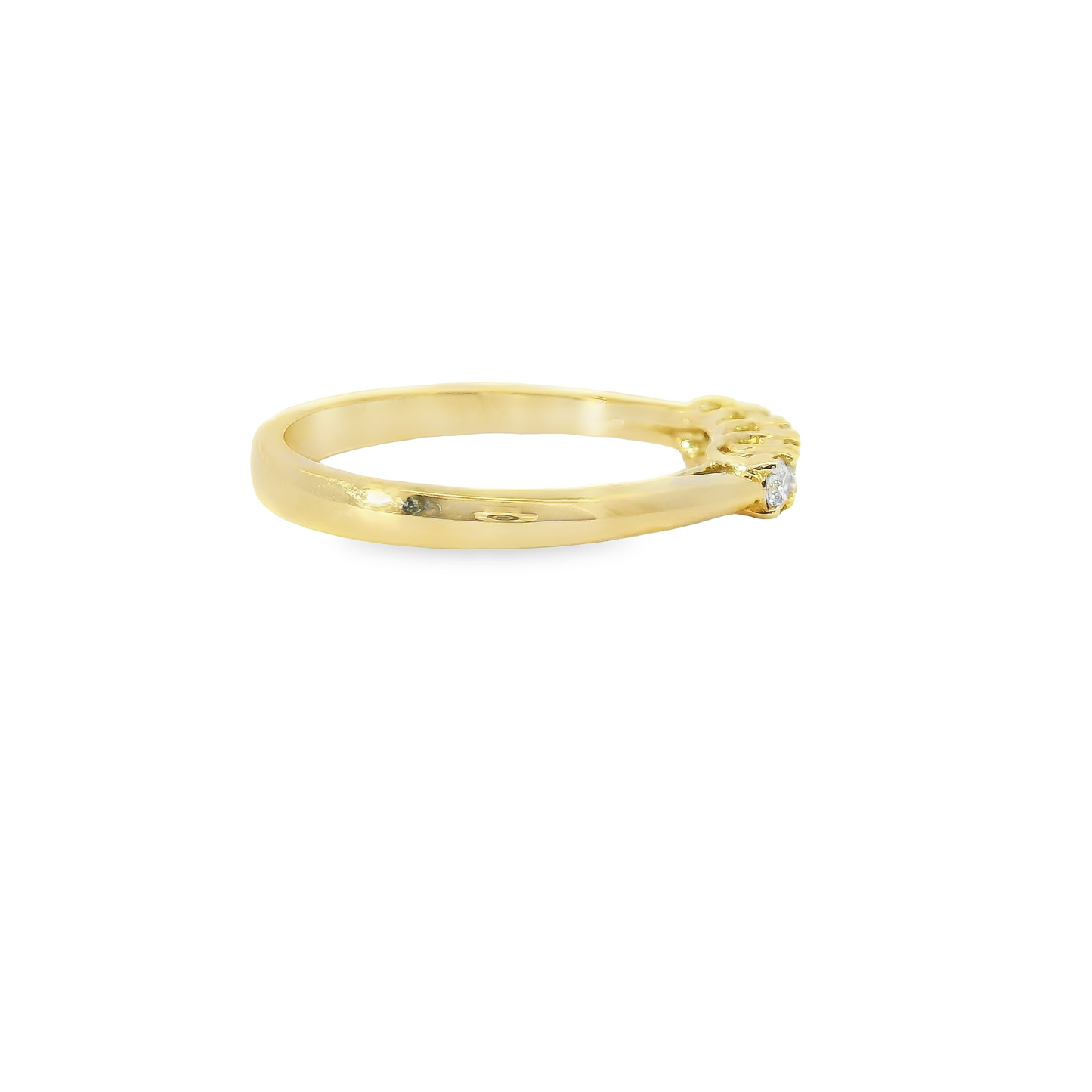 0.25ct Lab-Grown Diamond Anniversary Band in 14K Gold
