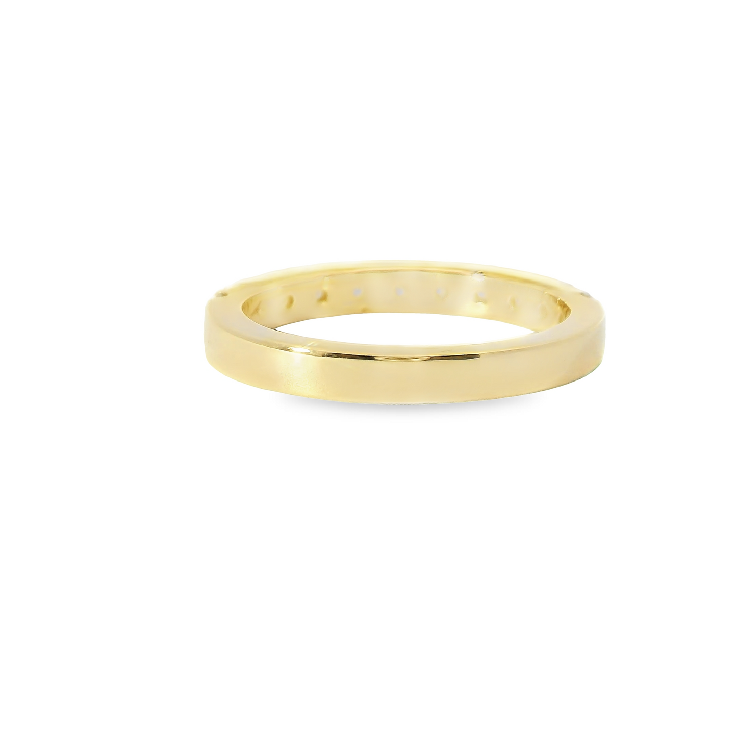 1.00ct Lab-Grown Round-Cut Diamond Ring in 14K Gold
