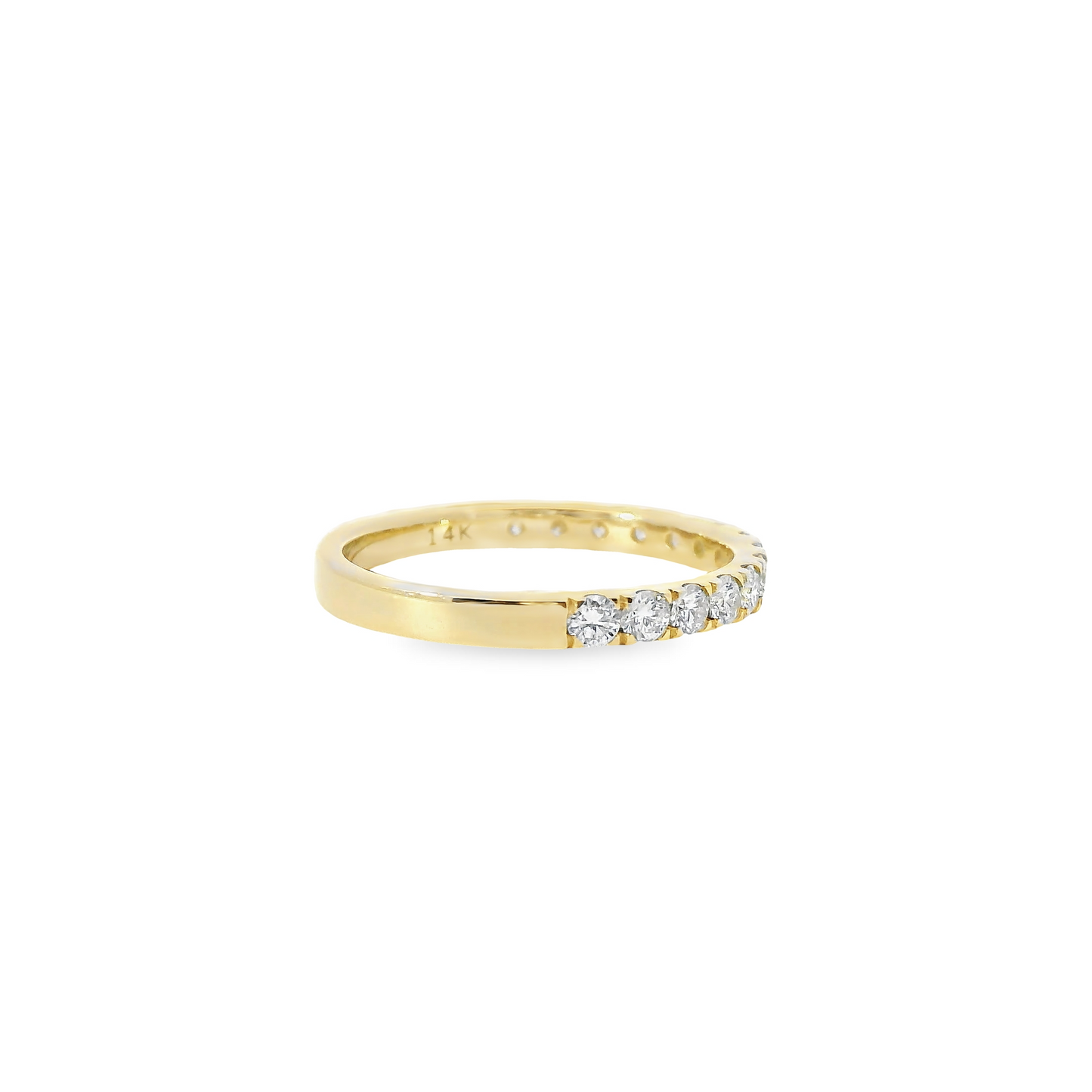 0.60ct Lab-Grown Diamond Wedding Band in 14K Gold