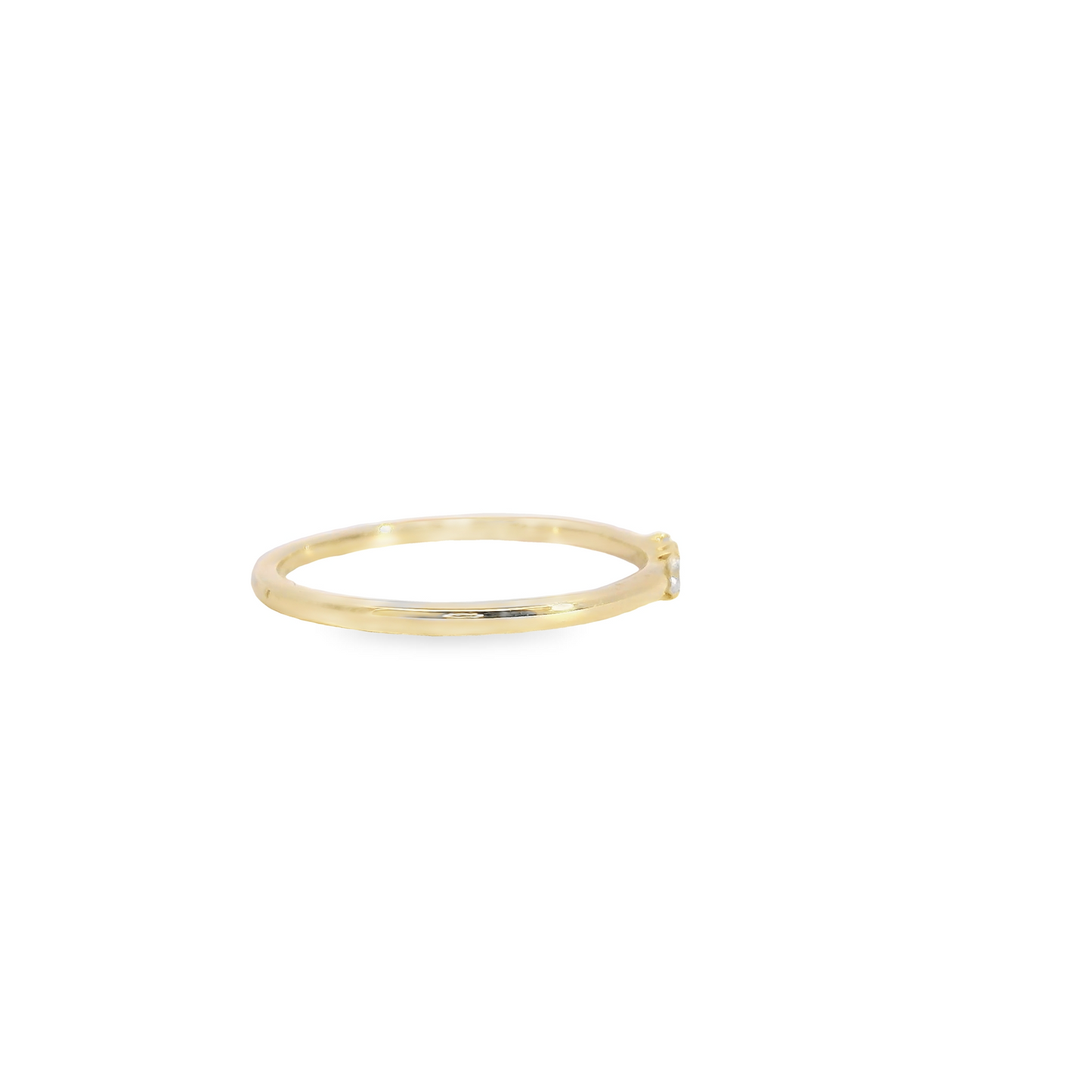 0.10ct Lab-Grown Diamond Ring in 14K Gold