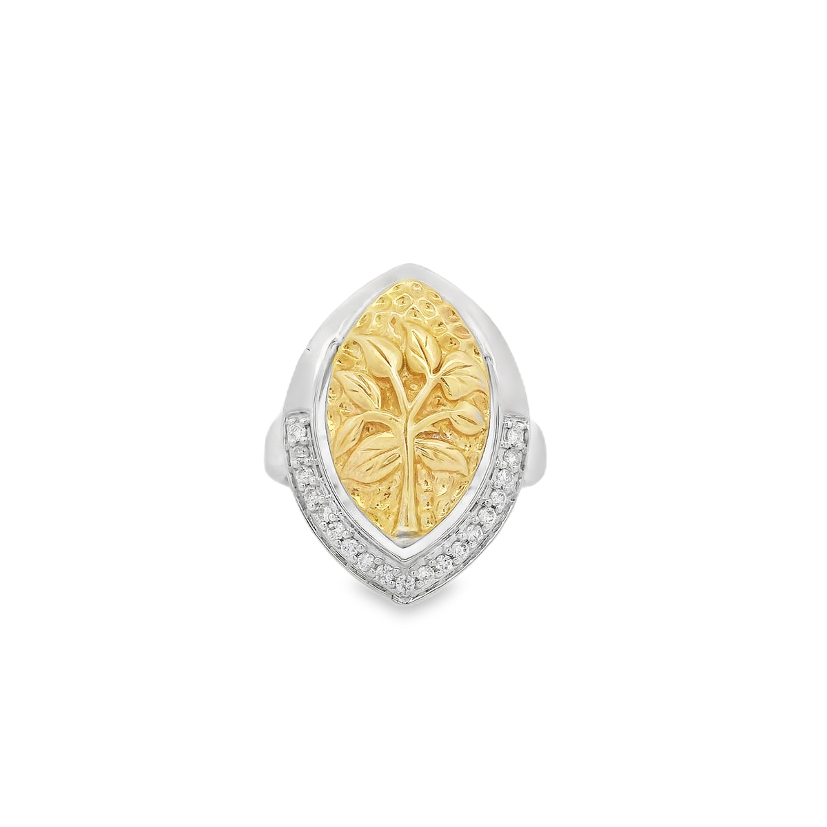 Tree Of Life Diamond Ring