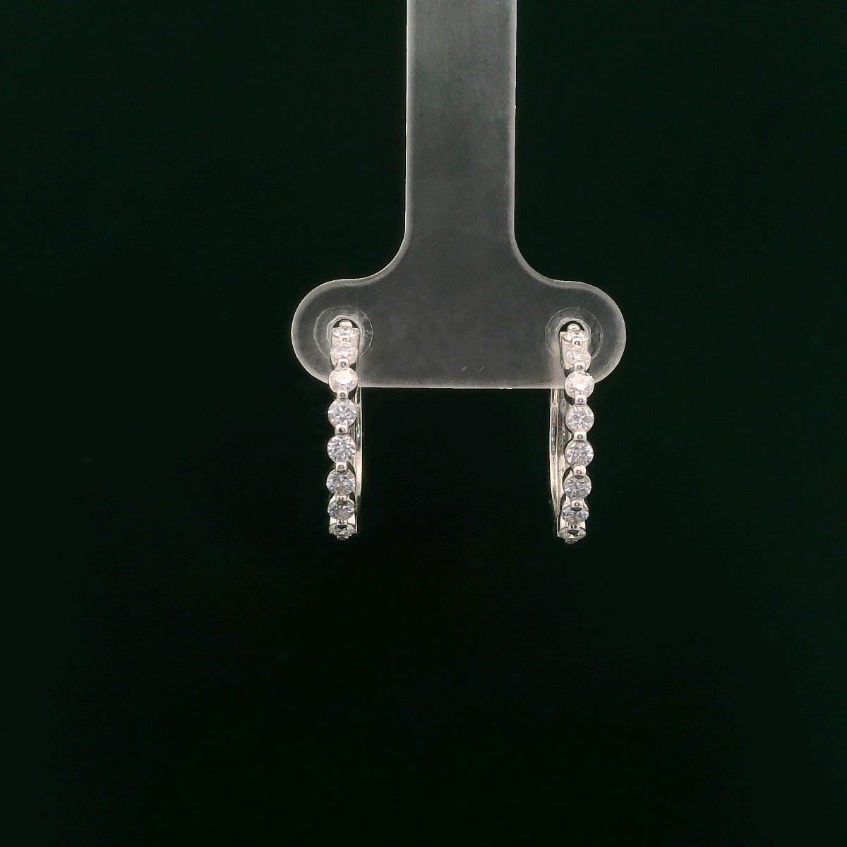 0.50ct Lab-Grown Diamond Hoop Earrings in 14K Gold