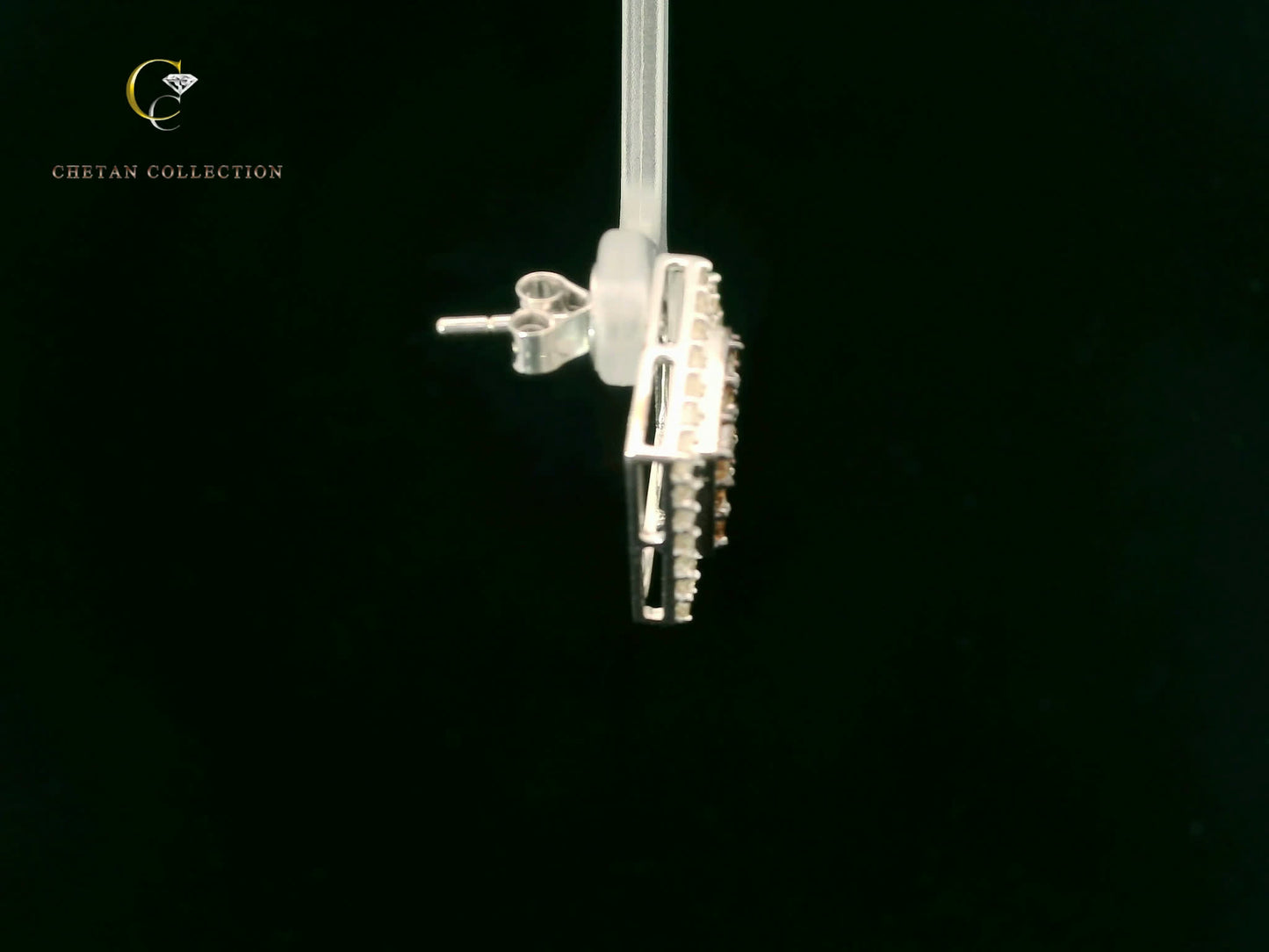 781 Earring 10KW 5.1 gm 2.25 ctw Tag$2294