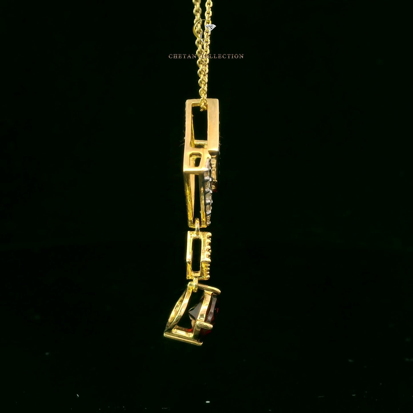 788 Pendant 10KY 2.3 gm 0.6 ctw Tag$985