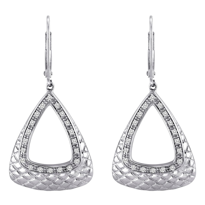Triangle Hoop Earrings - Chetan Collection