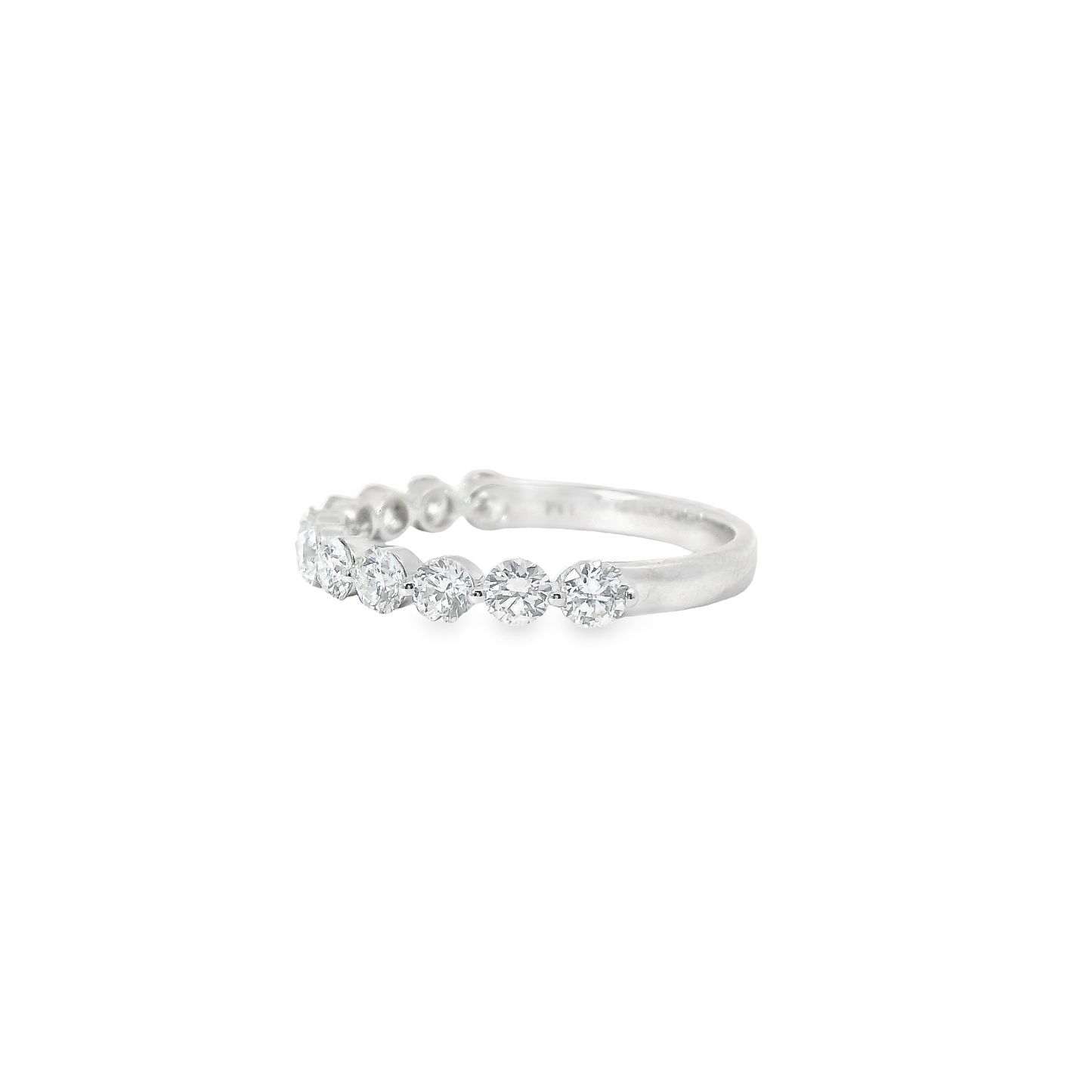 1.00ct Lab-Grown Round-Cut Diamond Ring in 14K Gold