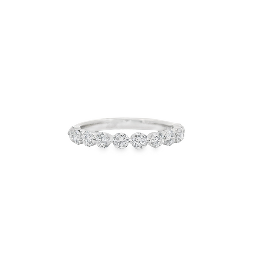 1.00ct Lab-Grown Round-Cut Diamond Ring in 14K Gold