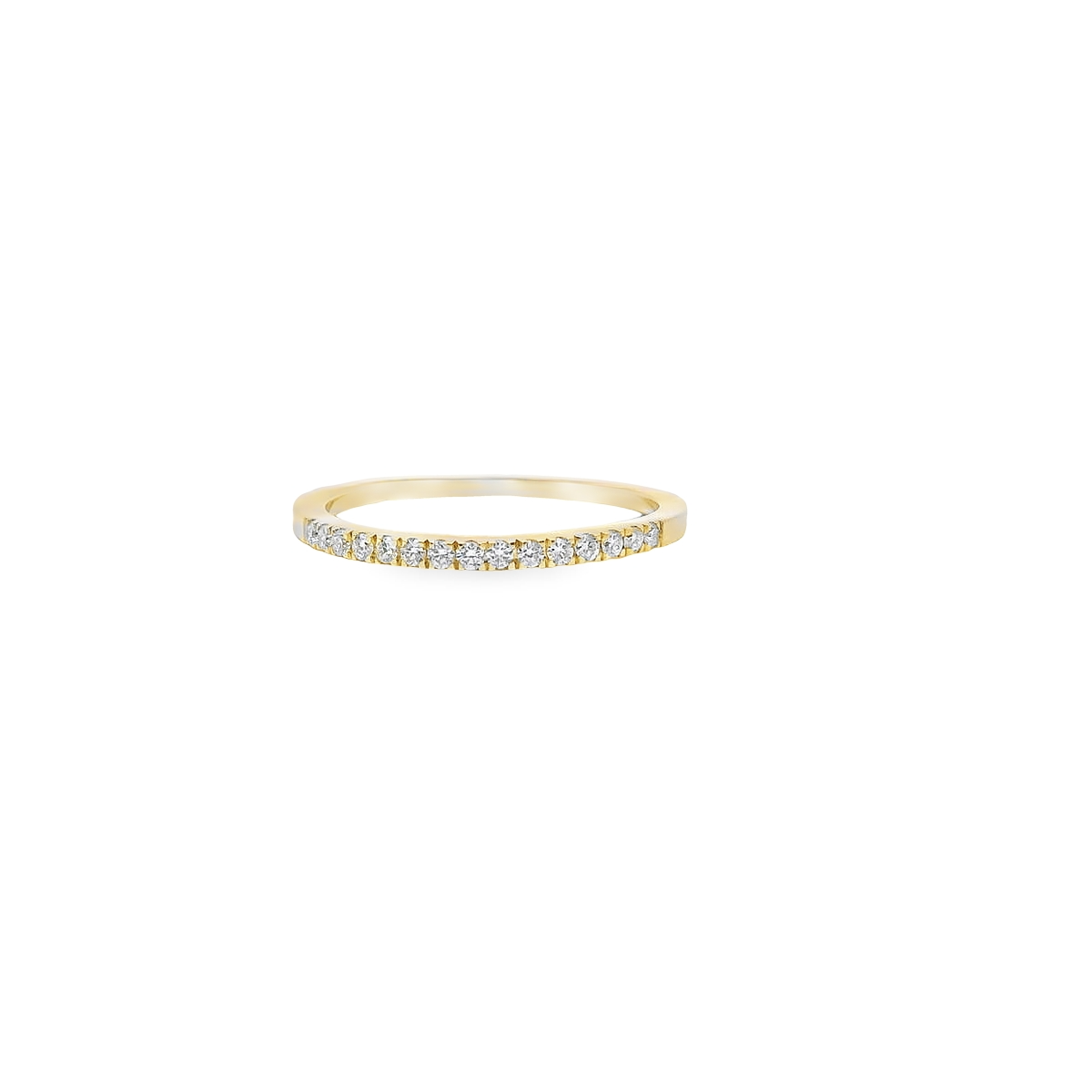 0.15ct Lab-Grown Diamond Wedding Band in 14K Gold