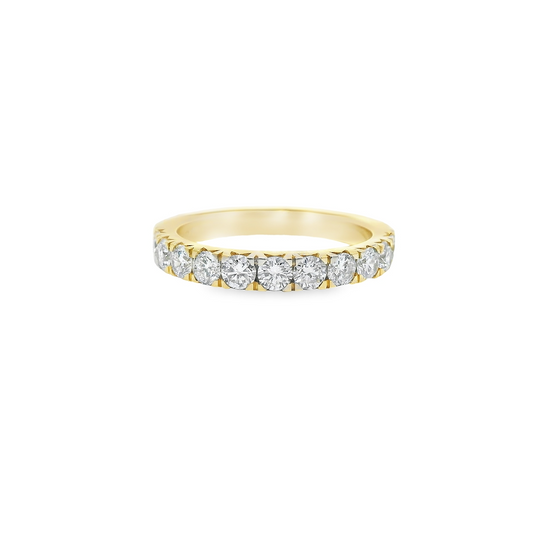 1.00ct Lab-Grown Diamond Wedding Band in 14K Yellow Gold