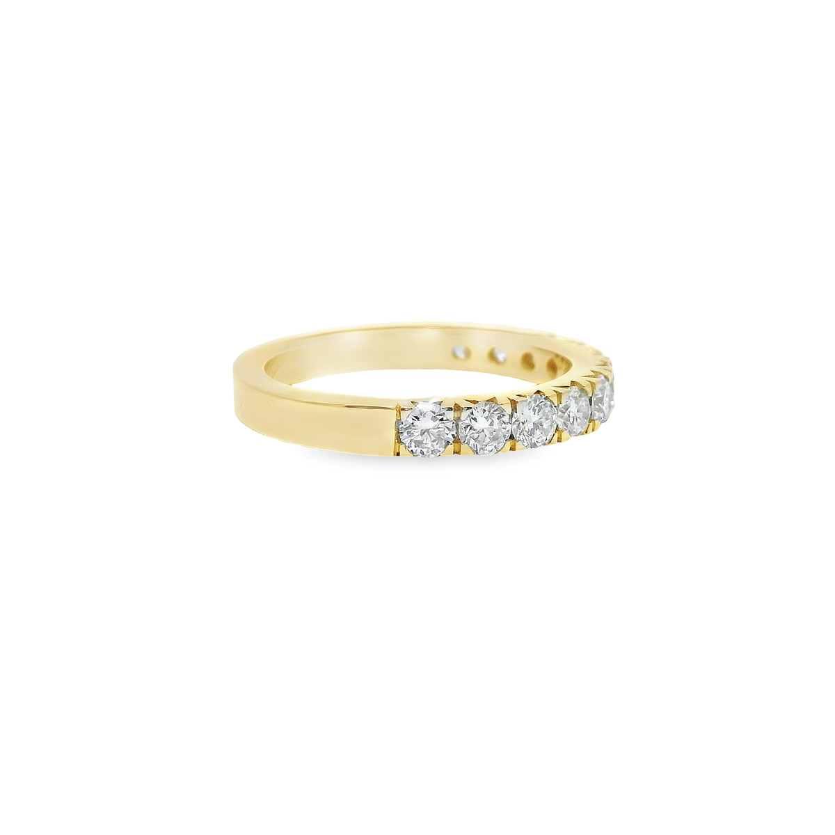 1.00ct Lab-Grown Diamond Wedding Band in 14K Yellow Gold