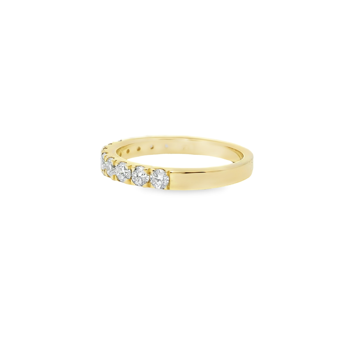 0.75ct Lab-Grown Diamond Wedding Band in 14K Gold