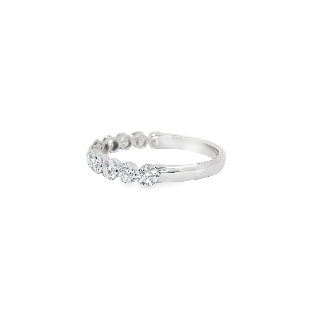 1.00ct Lab-Grown Round-Cut Diamond Ring in 14K Gold