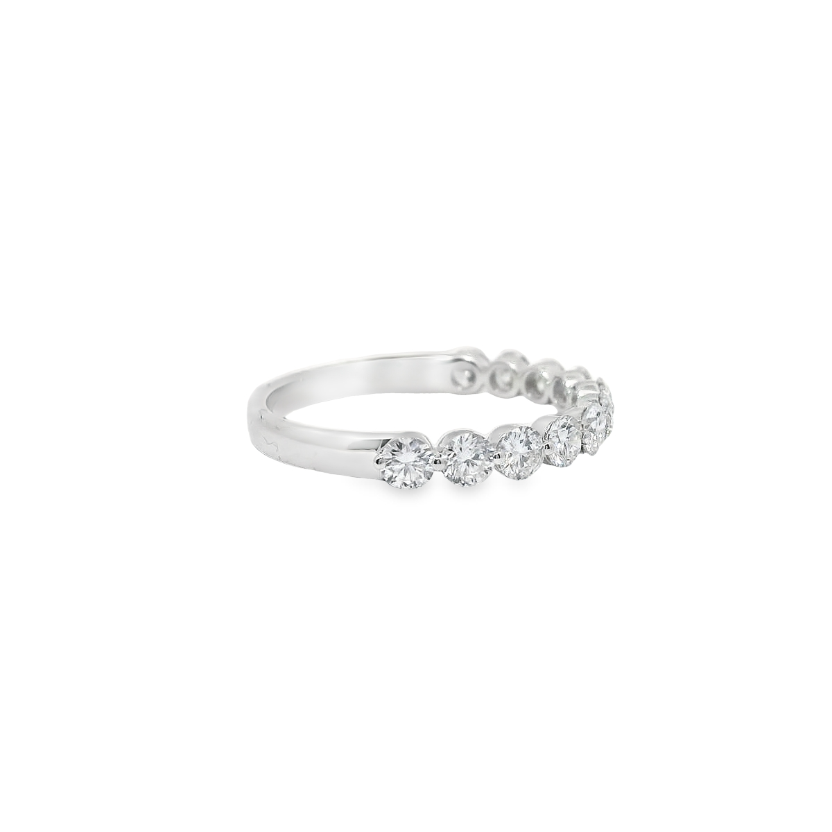 1.00ct Lab-Grown Round-Cut Diamond Ring in 14K Gold