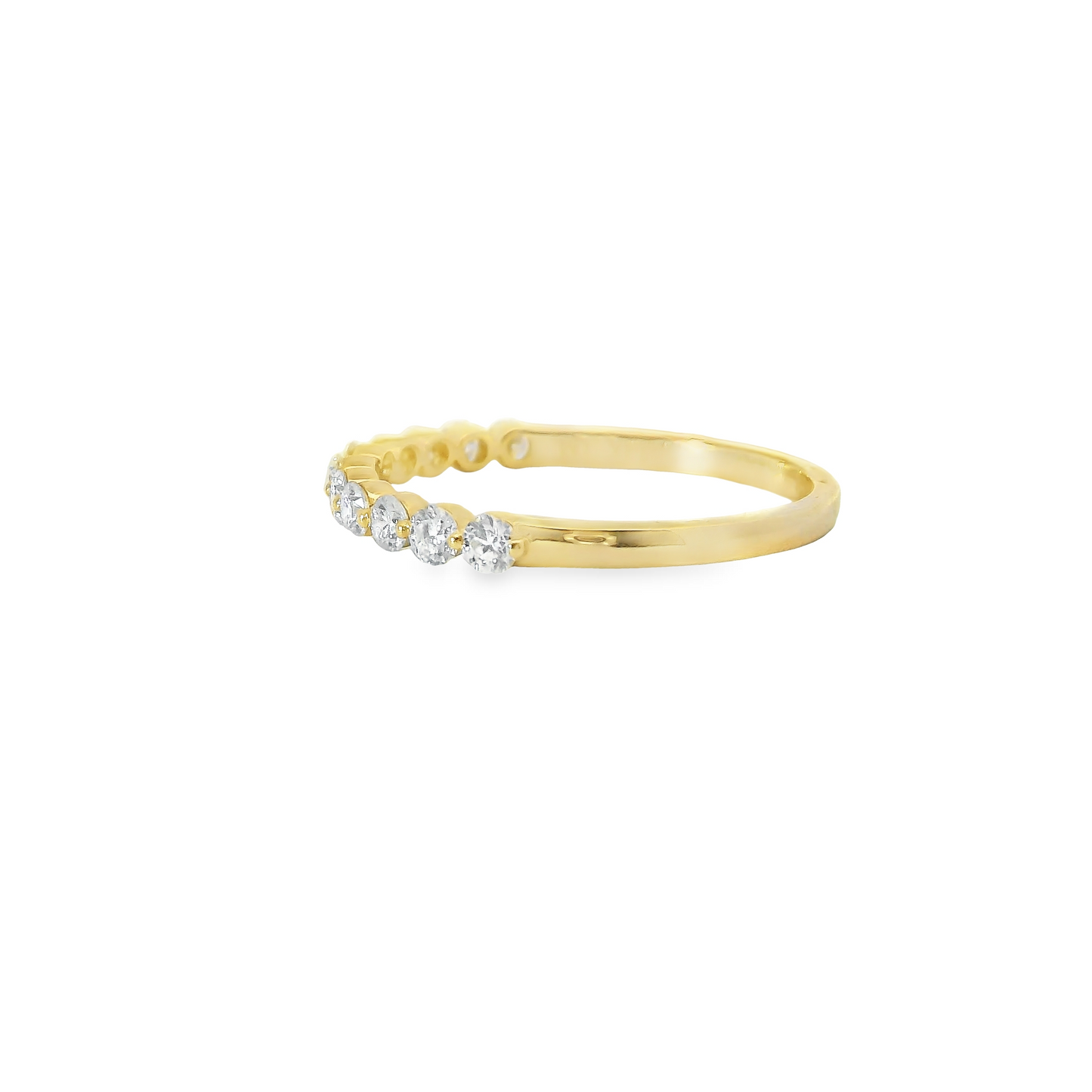 0.50ct Lab-Grown Round-Cut Diamond Ring in 14K Gold