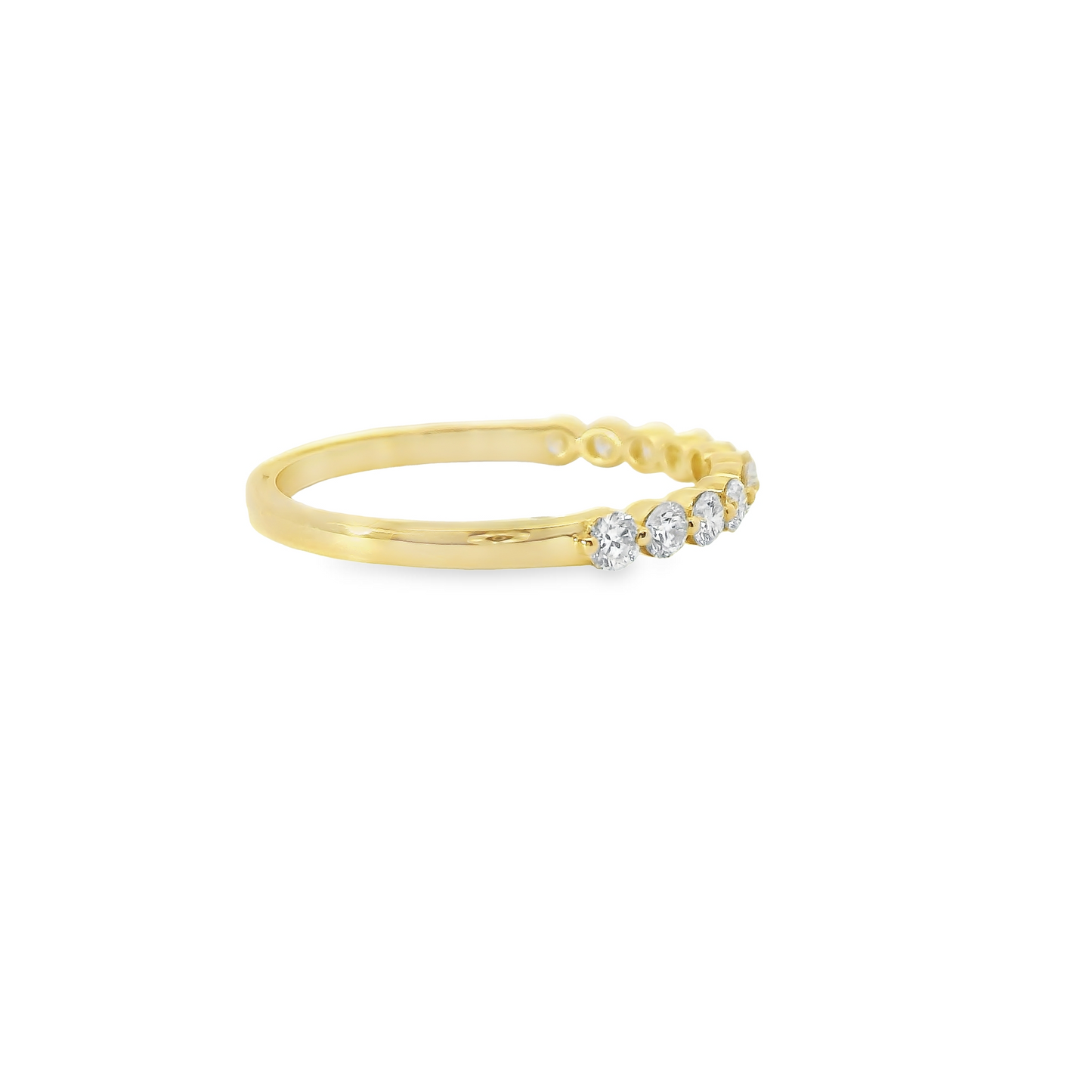0.50ct Lab-Grown Round-Cut Diamond Ring in 14K Gold