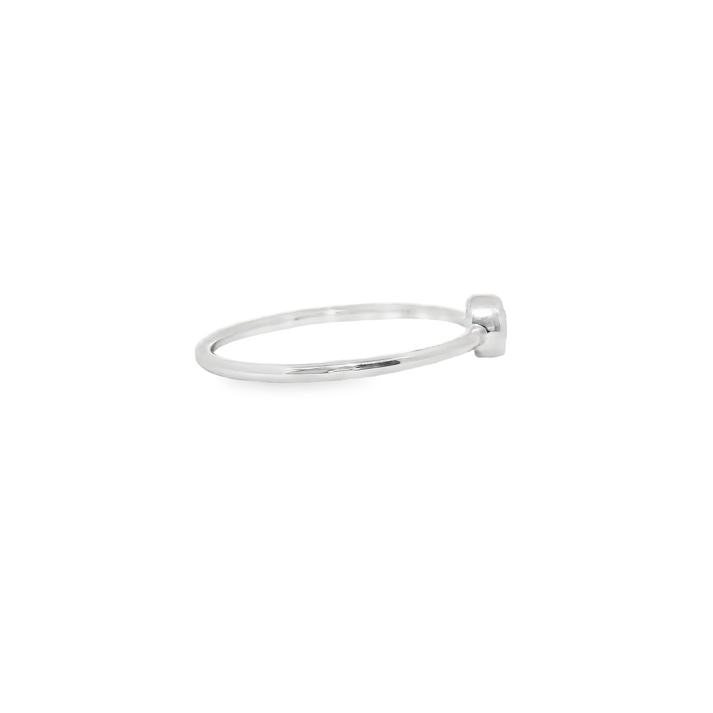 0.20ct Lab-Grown Round-Cut Diamond Ring in 14K Gold