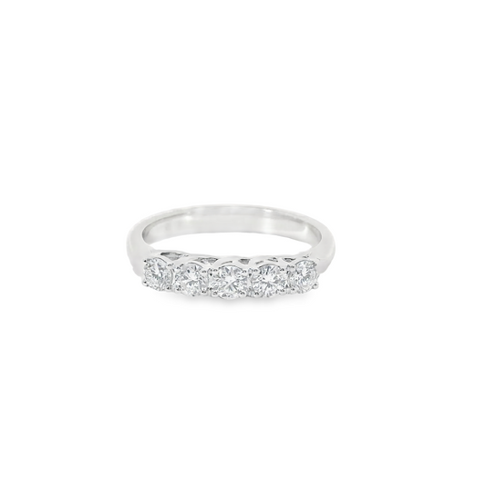 0.50ct Lab-Grown Diamond Anniversary Band in 14K Gold