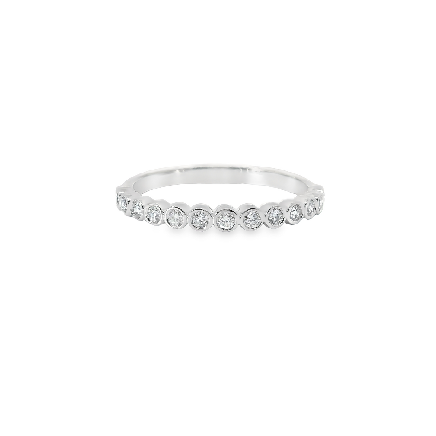 0.20ct Lab-Grown Round-Cut Diamond Ring in 14K Gold