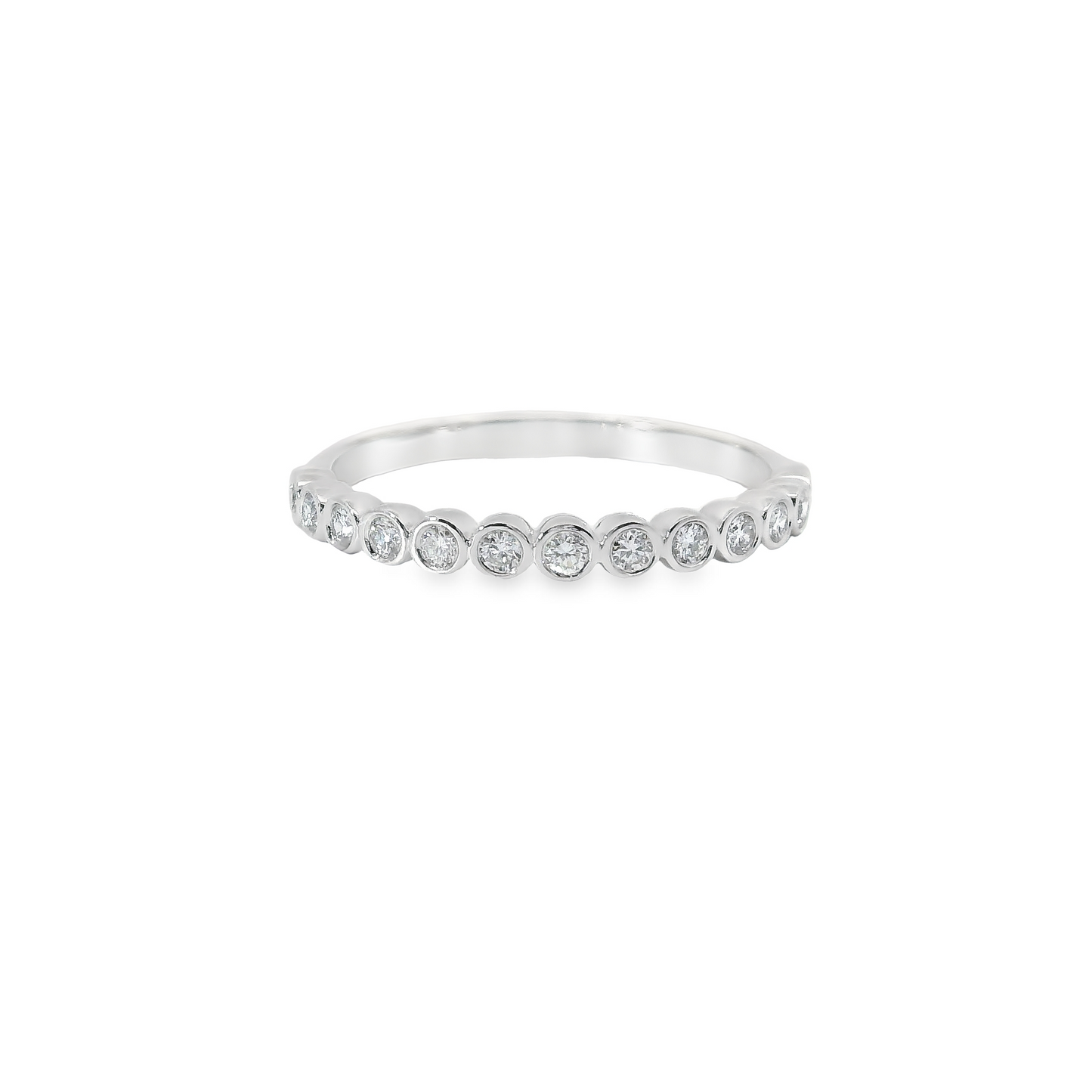 0.20ct Lab-Grown Round-Cut Diamond Ring in 14K Gold