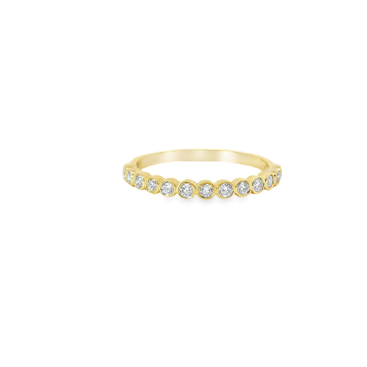 0.20ct Lab-Grown Round-Cut Diamond Ring in 14K Gold