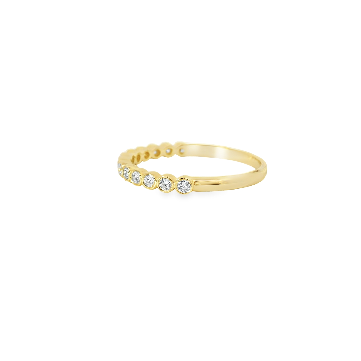 0.20ct Lab-Grown Round-Cut Diamond Ring in 14K Gold