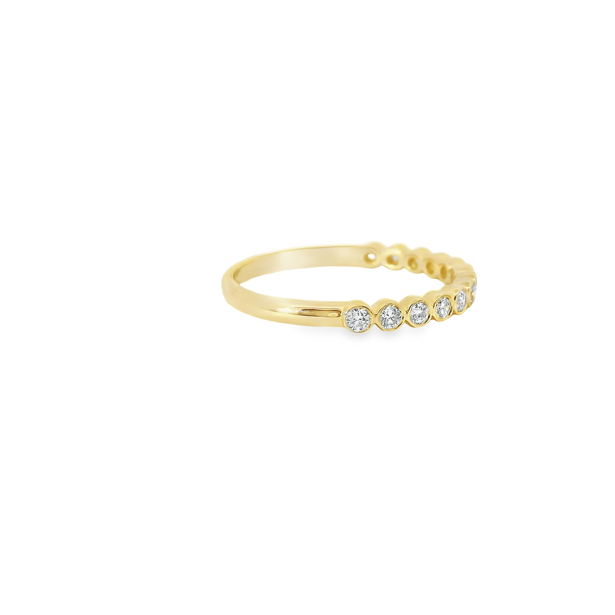 0.20ct Lab-Grown Round-Cut Diamond Ring in 14K Gold