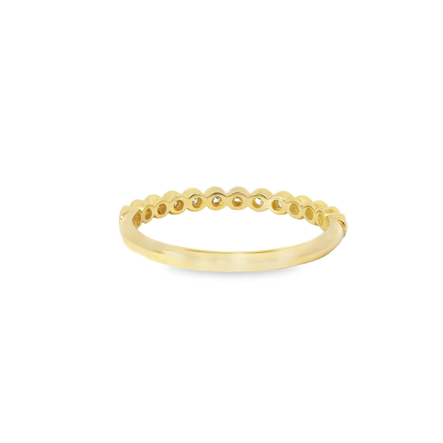 0.20ct Lab-Grown Round-Cut Diamond Ring in 14K Gold