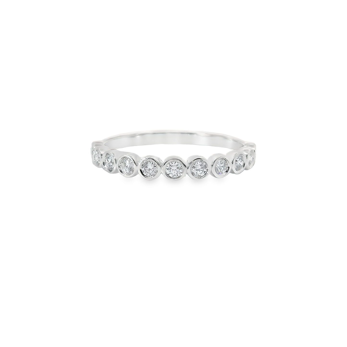 0.33ct Lab-Grown Round-Cut Diamond Ring in 14K Gold