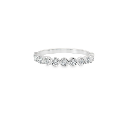 0.33ct Lab-Grown Round-Cut Diamond Ring in 14K Gold