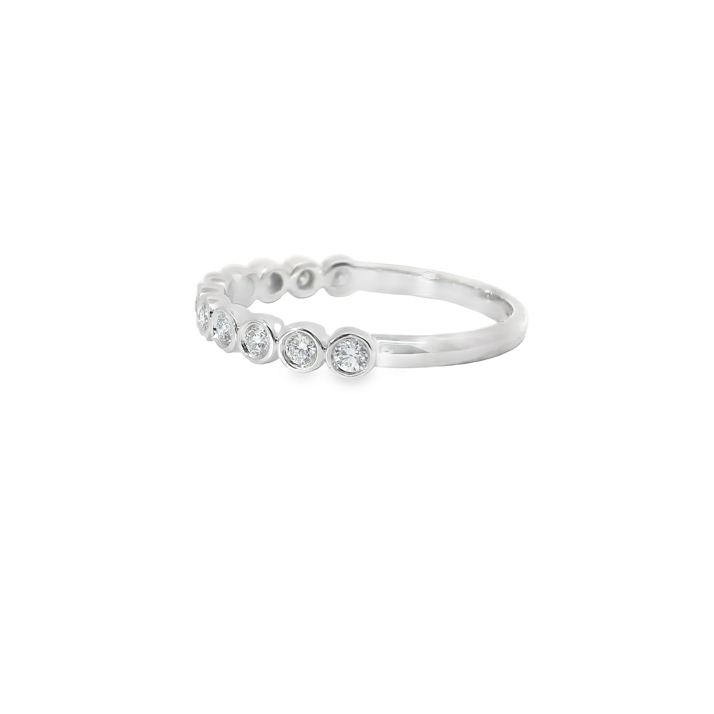 0.33ct Lab-Grown Round-Cut Diamond Ring in 14K Gold