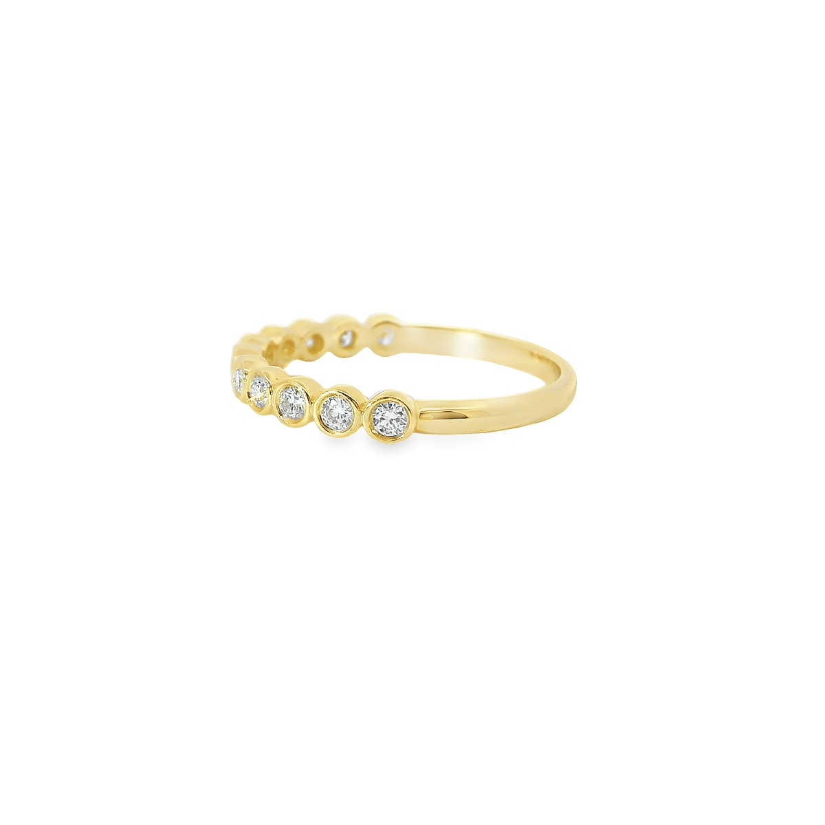 0.33ct Lab-Grown Round-Cut Diamond Ring in 14K Gold