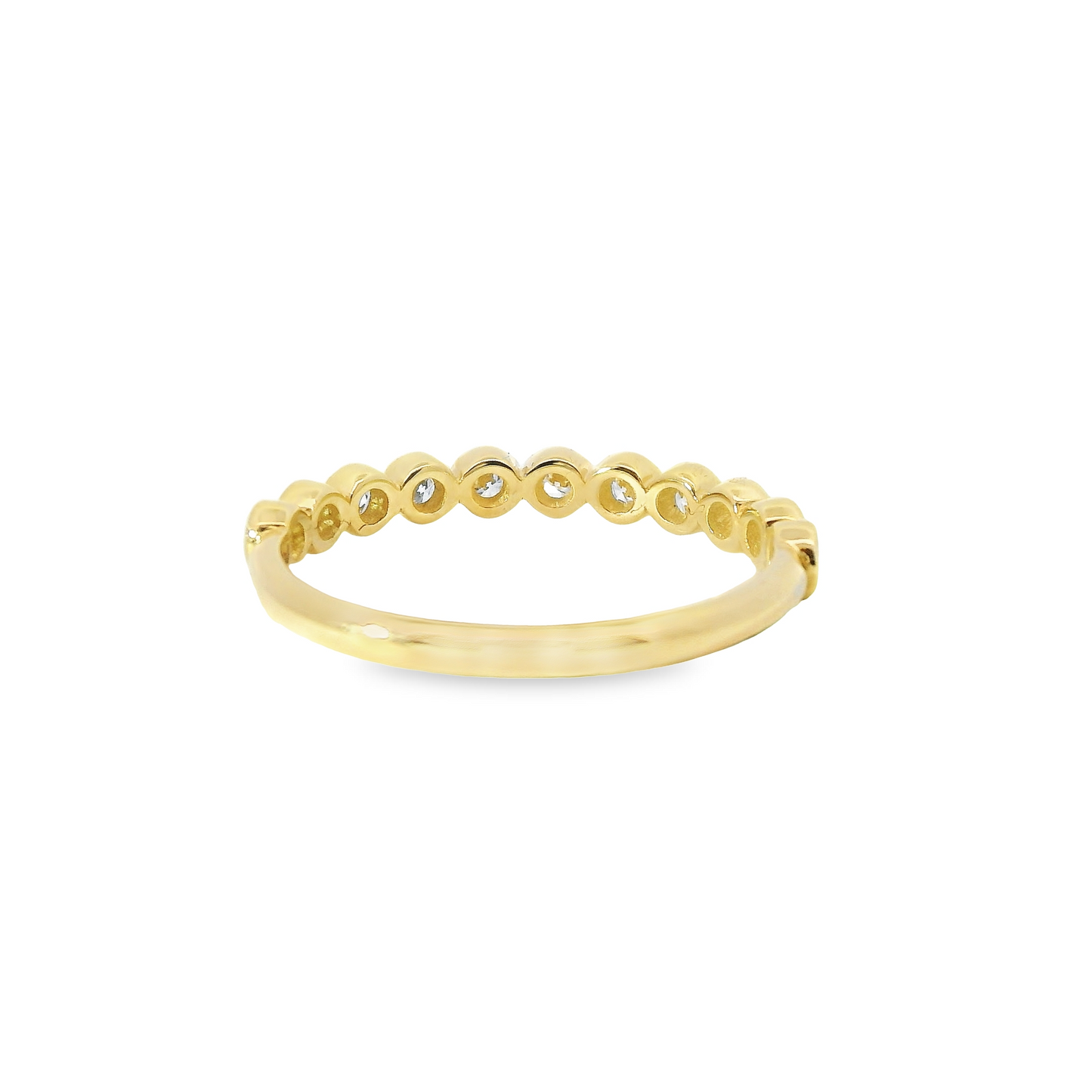 0.33ct Lab-Grown Round-Cut Diamond Ring in 14K Gold
