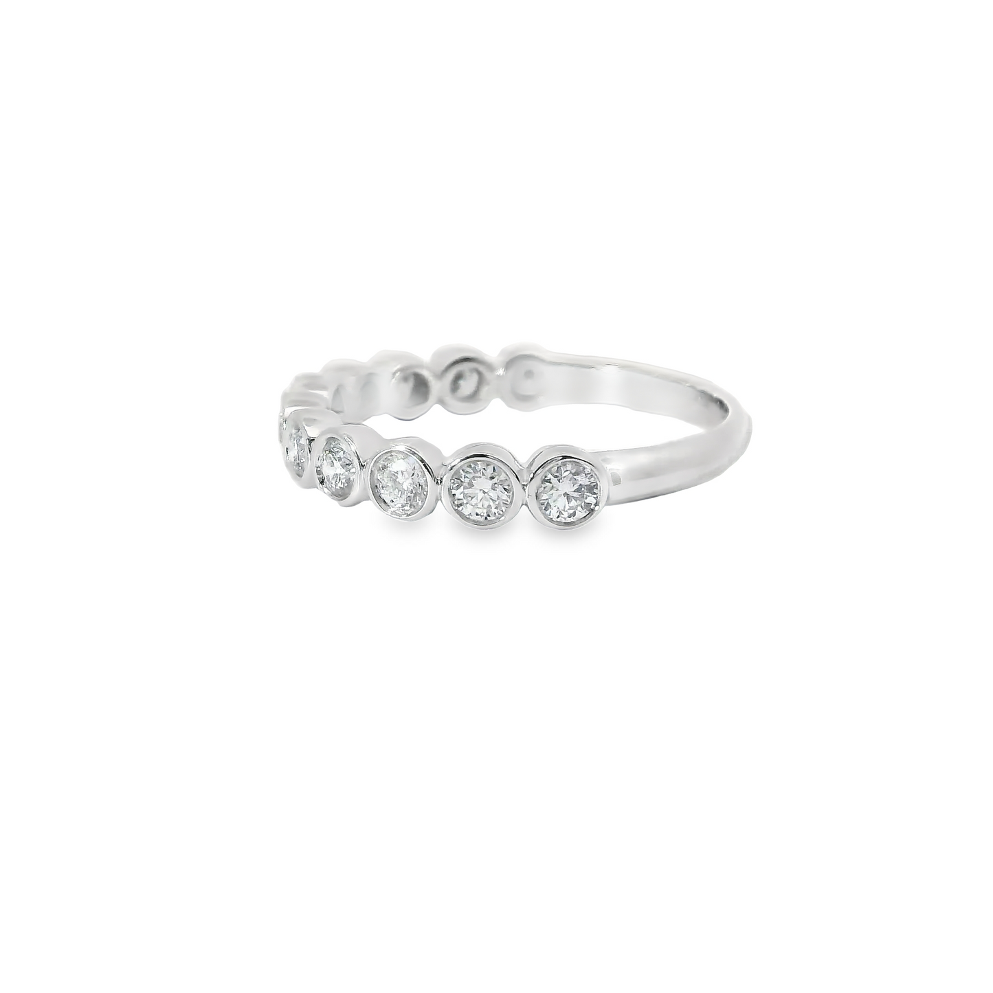 0.60ct Lab-Grown Round-Cut Diamond Ring in 14K Gold