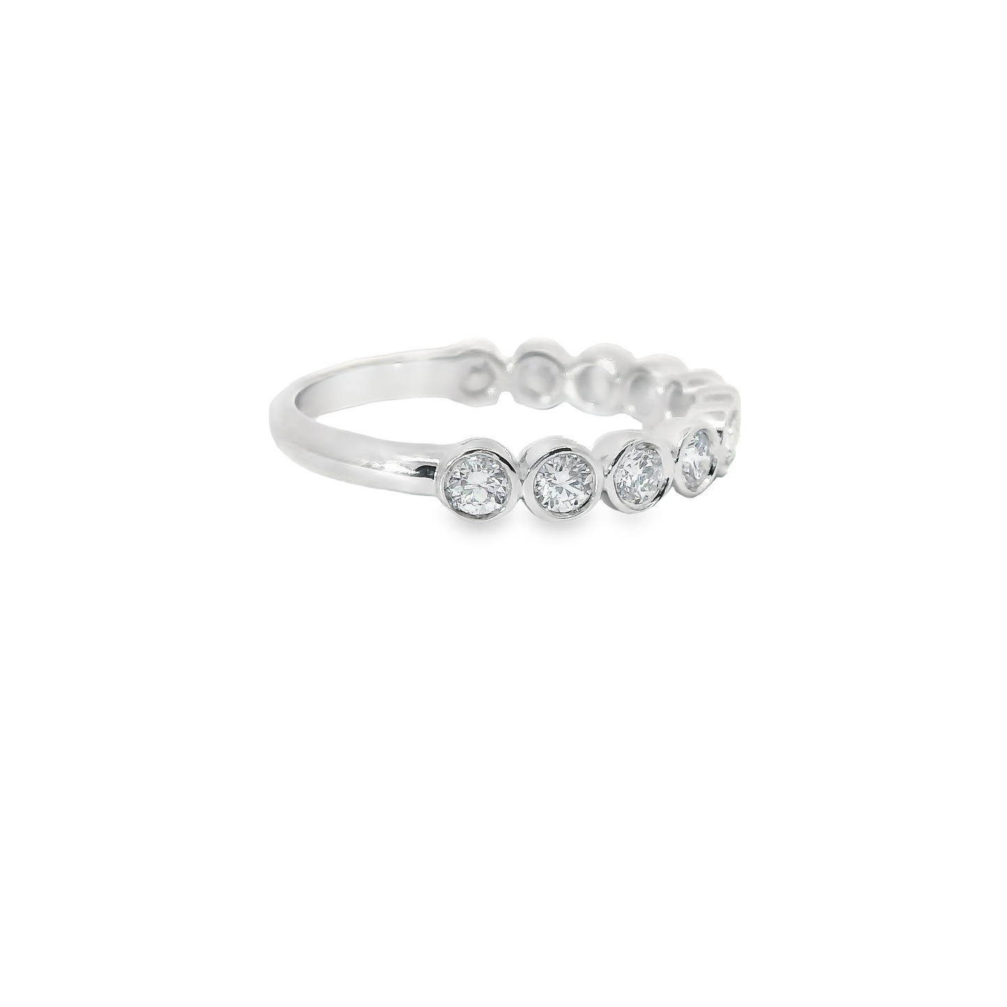 0.60ct Lab-Grown Round-Cut Diamond Ring in 14K Gold