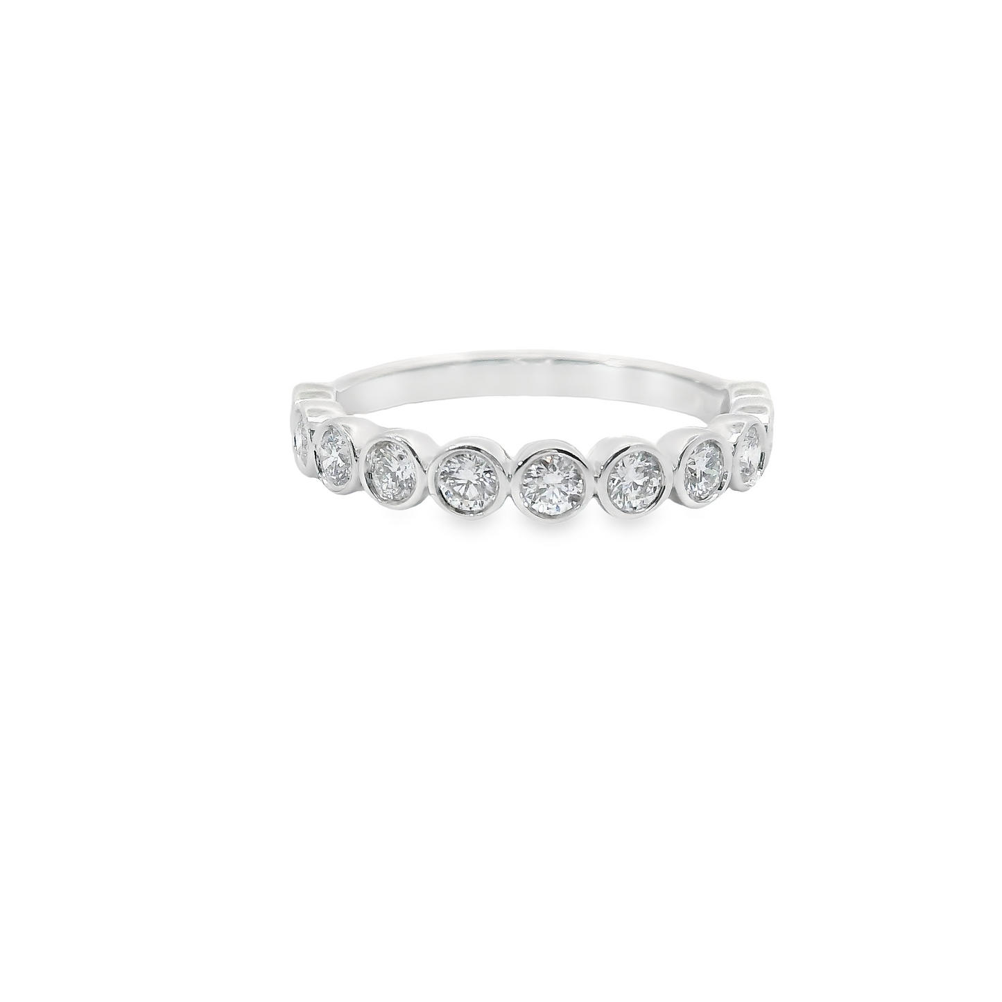 0.60ct Lab-Grown Round-Cut Diamond Ring in 14K Gold