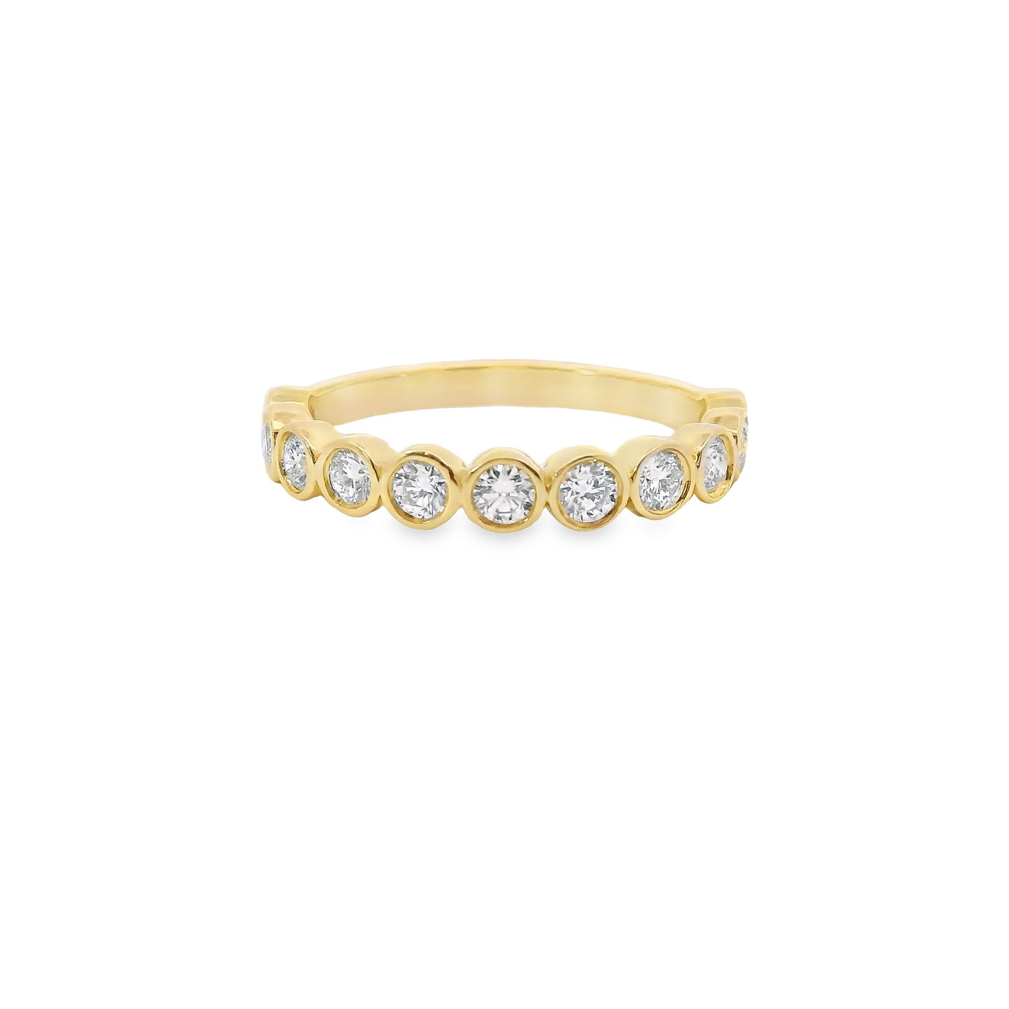 0.60ct Lab-Grown Round-Cut Diamond Ring in 14K Gold
