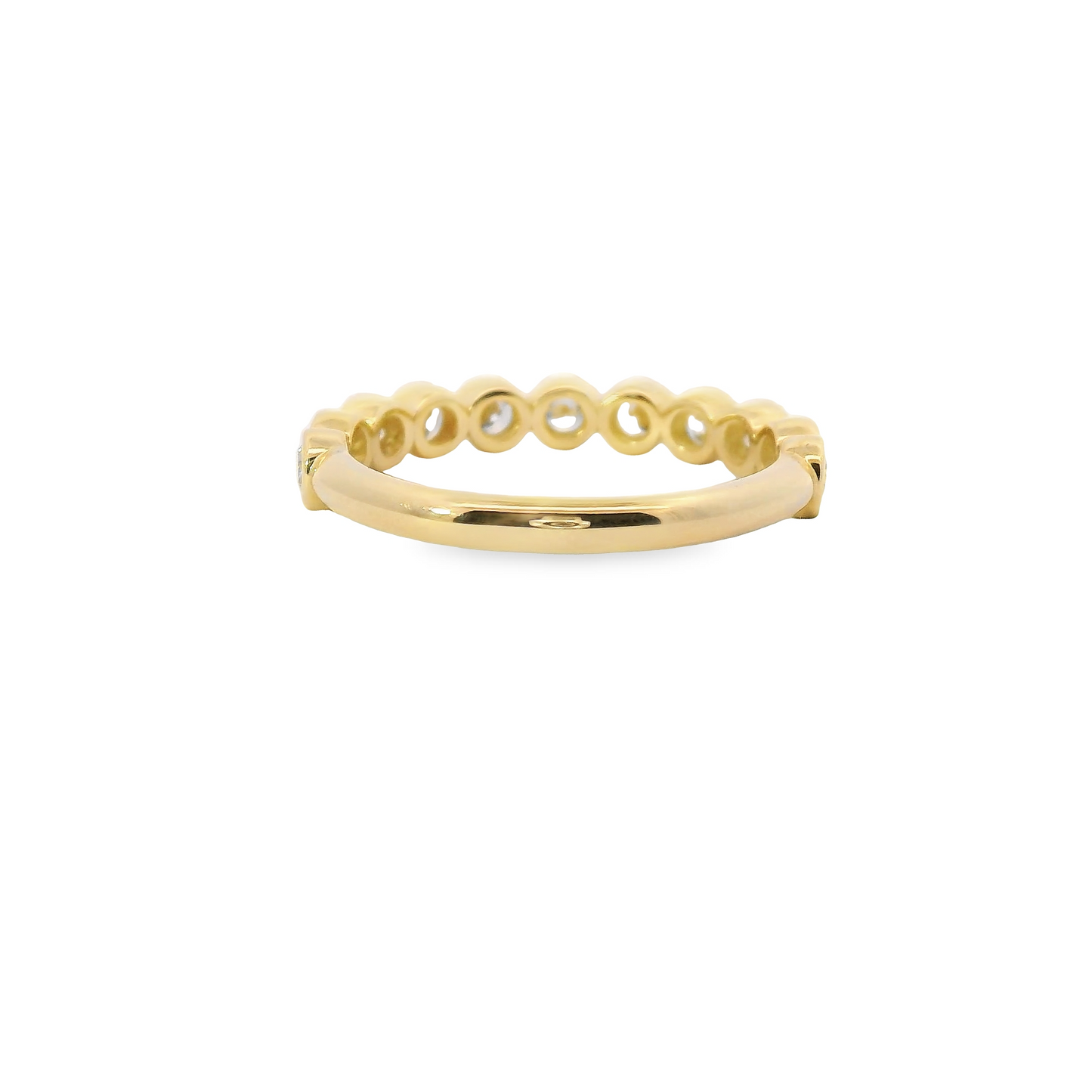 0.60ct Lab-Grown Round-Cut Diamond Ring in 14K Gold