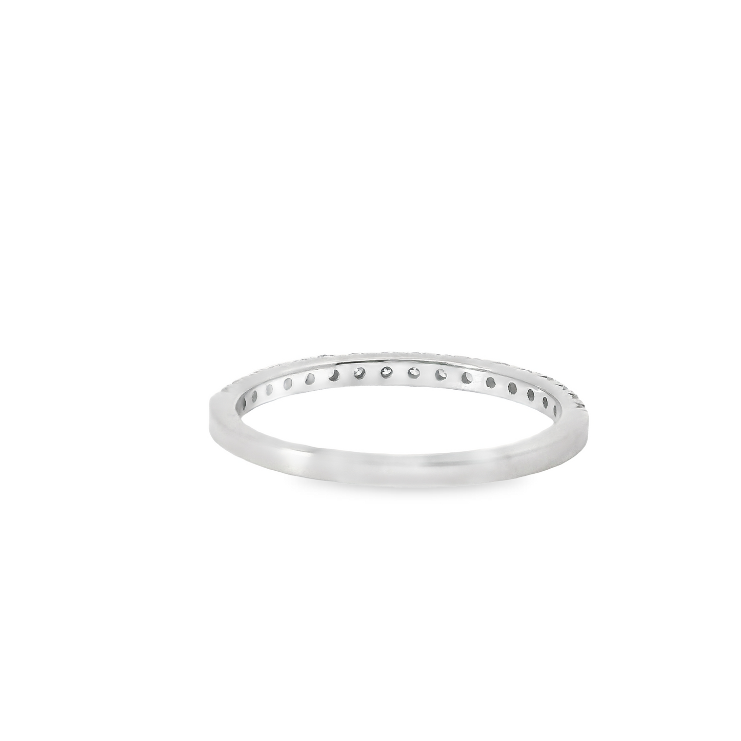 0.33ct Lab-Grown Round-Cut Diamond Wedding Band in 14K Gold