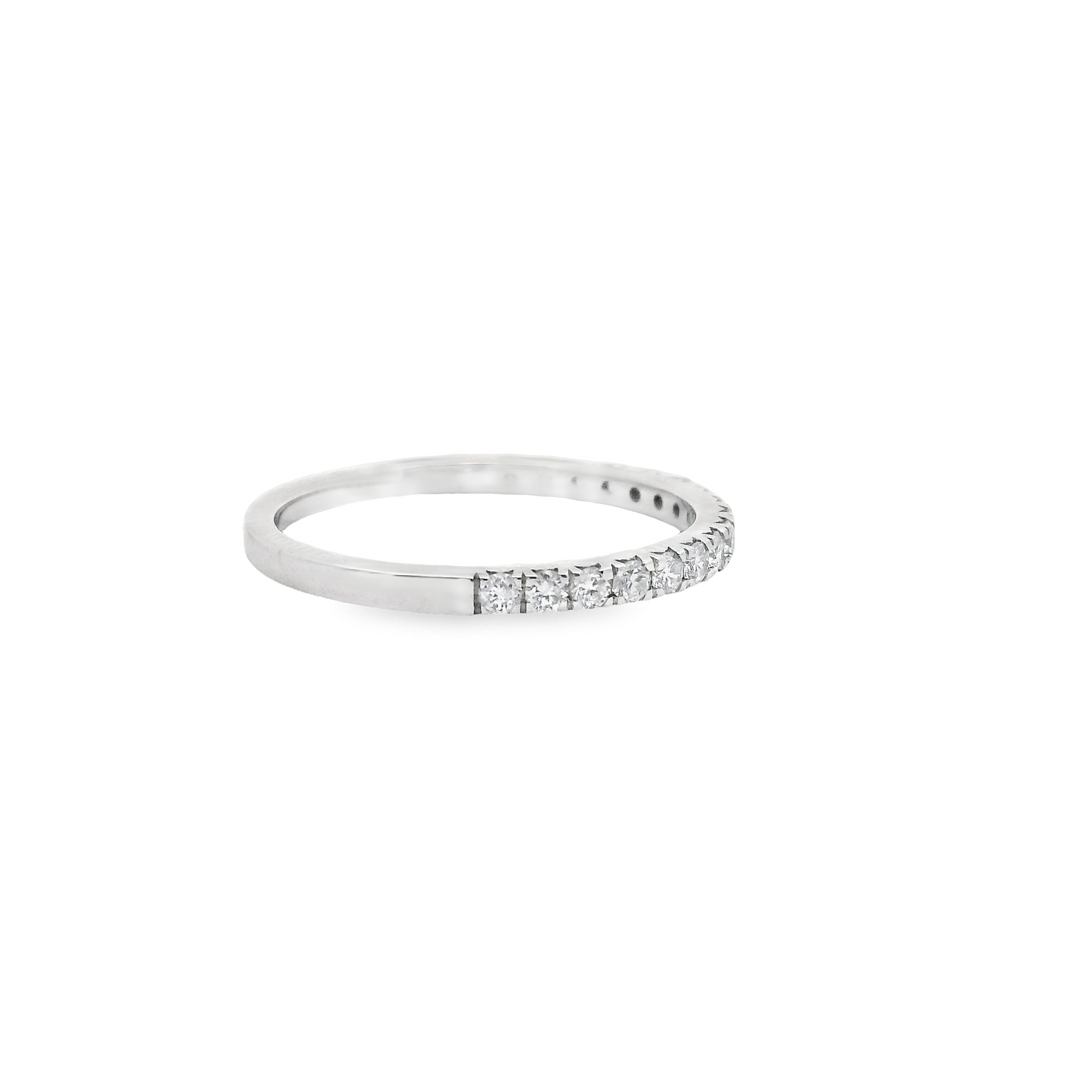 0.33ct Lab-Grown Round-Cut Diamond Wedding Band in 14K Gold