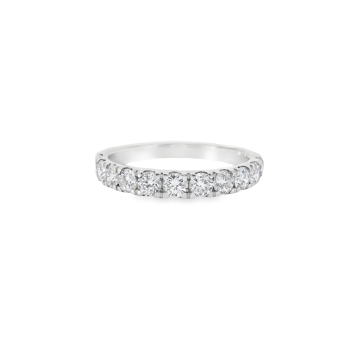 1.00ct Lab-Grown Round-Cut Diamond Ring in 14K Gold