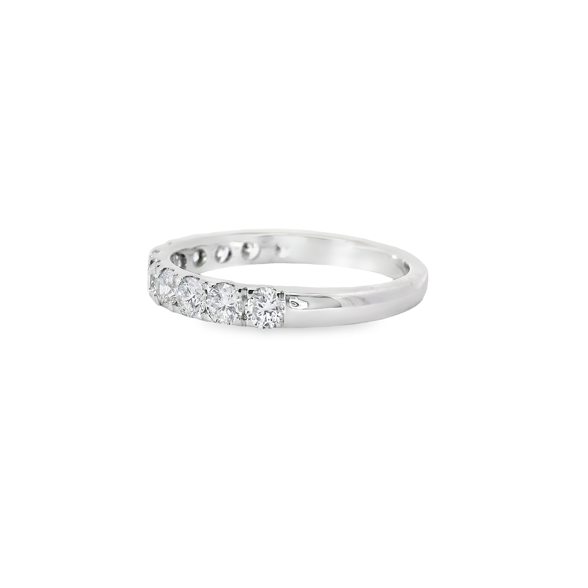 1.00ct Lab-Grown Round-Cut Diamond Ring in 14K Gold