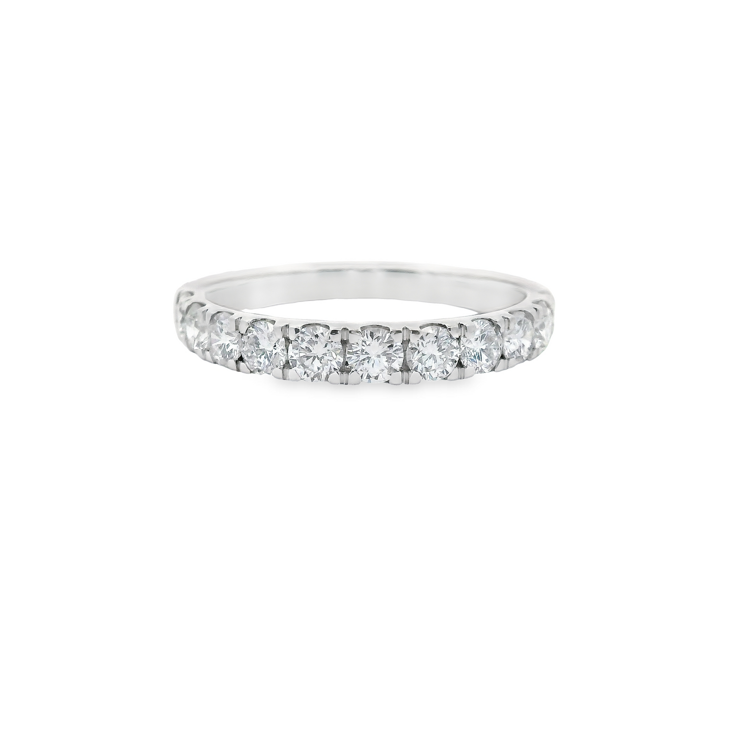 1.00ct Lab-Grown Round-Cut Diamond Ring in 14K Gold