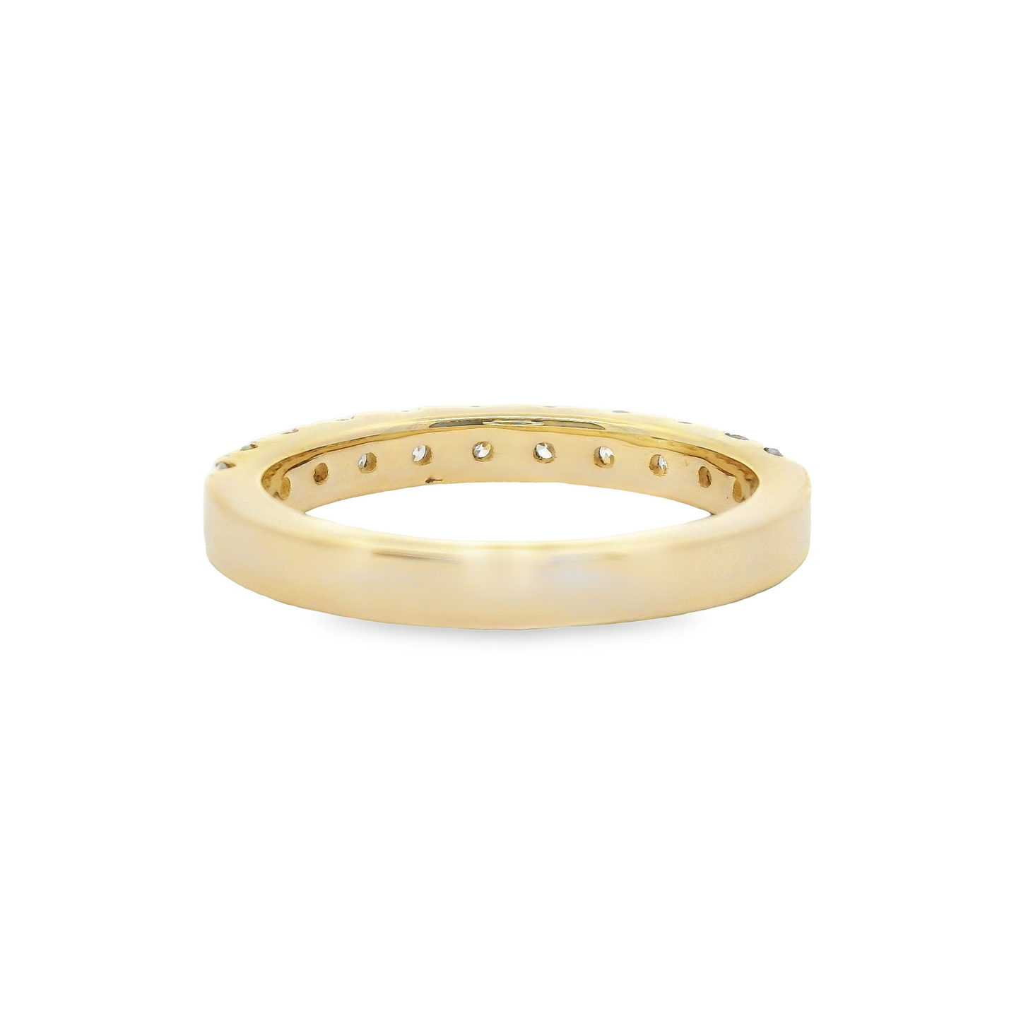 1.00ct Lab-Grown Round-Cut Diamond Ring in 14K Gold