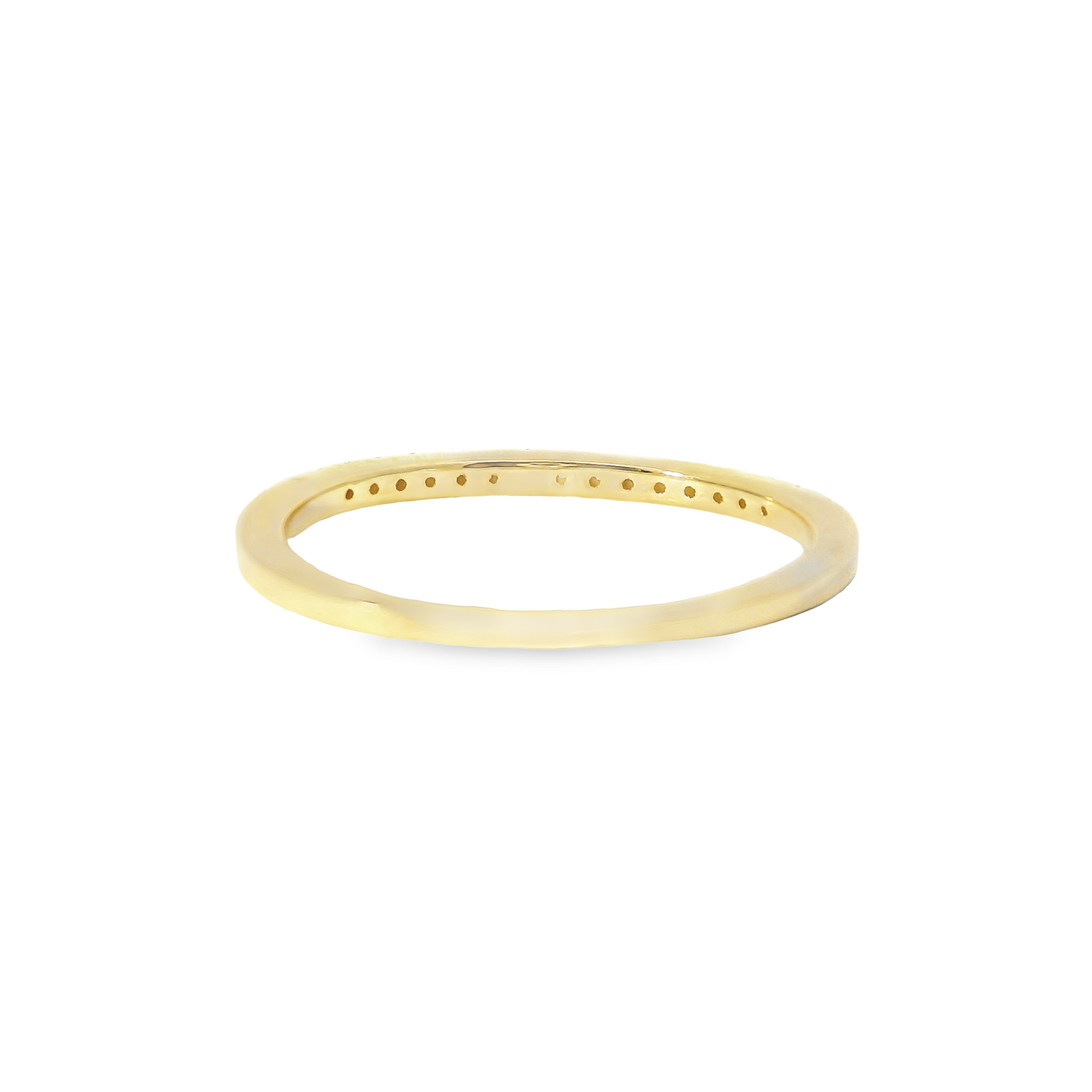 0.15ct Lab-Grown Diamond Wedding Band in 14K Gold