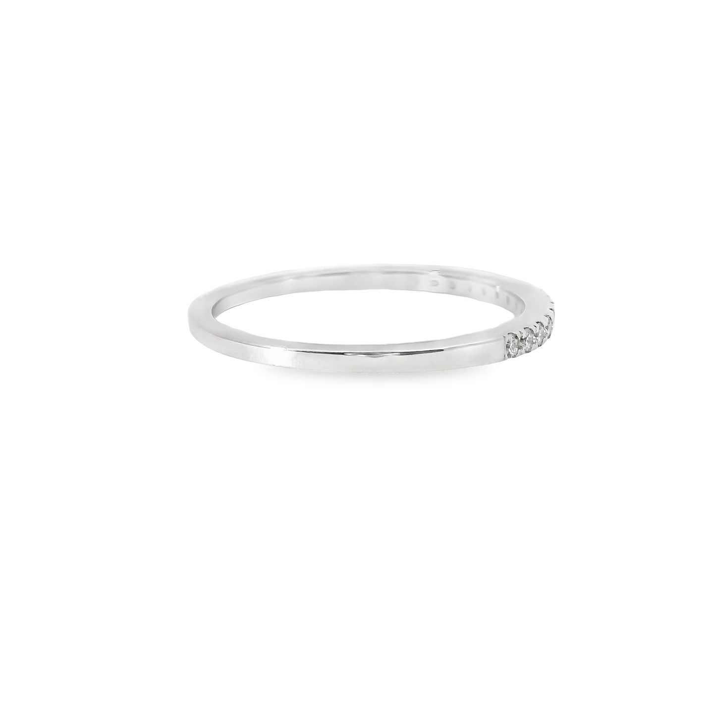 0.15ct Lab-Grown Diamond Wedding Band in 14K Gold