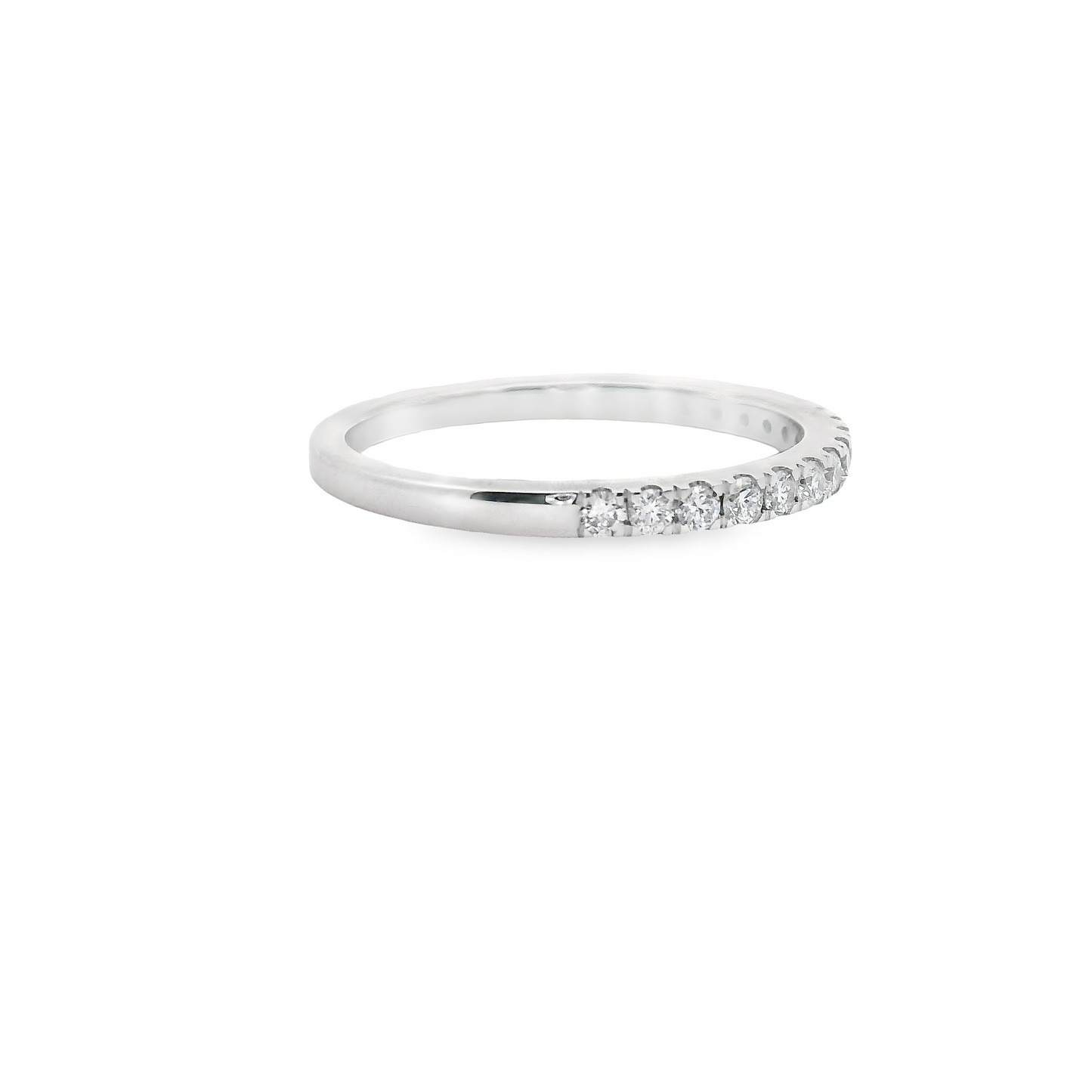0.33ct Lab-Grown Polished Diamond Wedding Band in 14K Gold