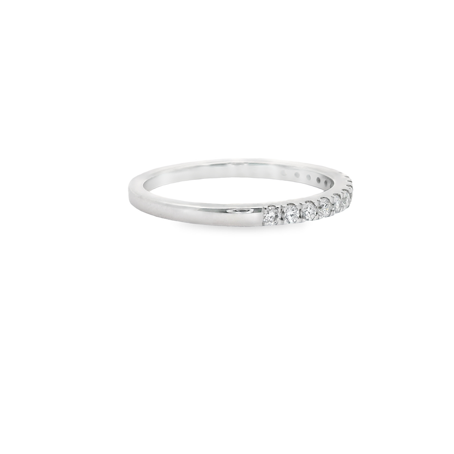 0.33ct Lab-Grown Polished Diamond Wedding Band in 14K Gold