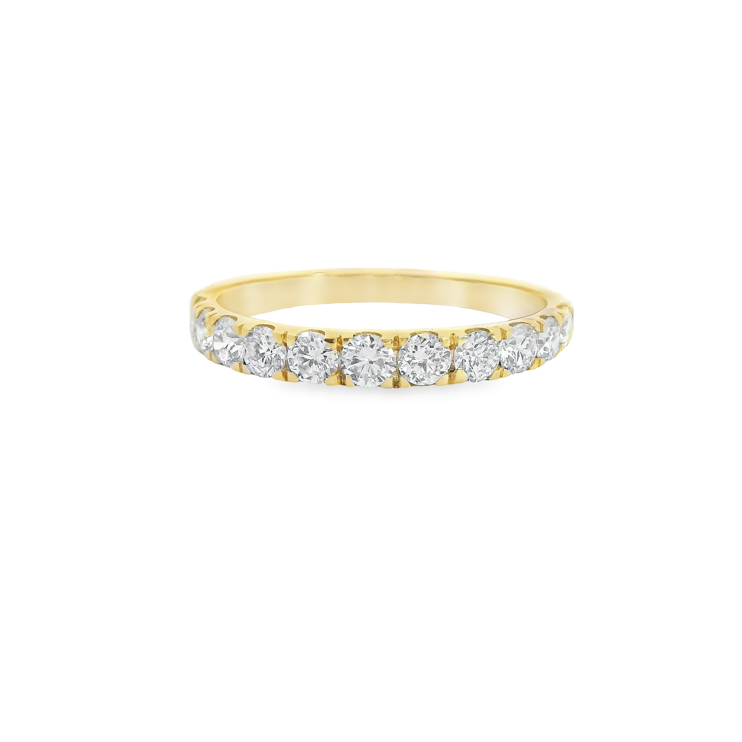 0.75ct Lab-Grown Diamond Wedding Band in 14K Gold